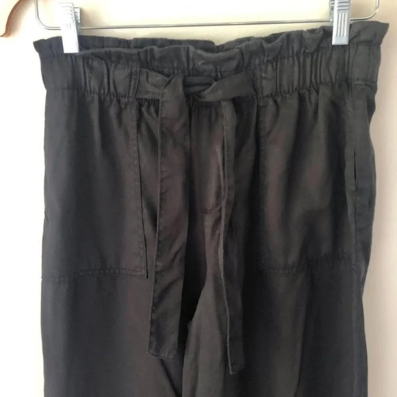 Time and Tru Black Wide Leg Utility Pants S - Picture 3 of 6